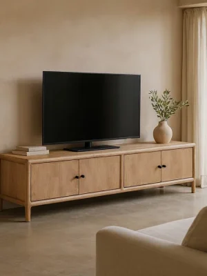 DOT Mueble TV madera maciza