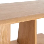 AIRA estantería baja madera maciza