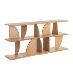 AIRA estantería baja madera maciza