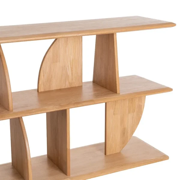 AIRA estantería baja madera maciza