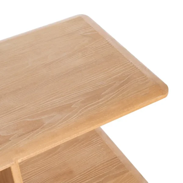AIRA estantería baja madera maciza