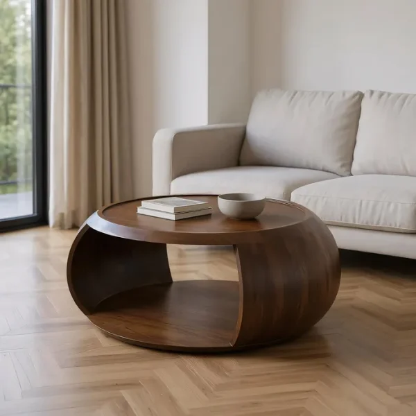 TÓTE Mesa de centro madera maciza