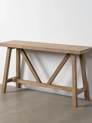 DELTA Consola madera maciza