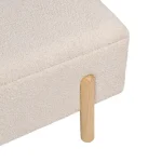 NUBE  Banco beige con almacenaje