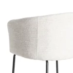 ARDESIA Silla tapizado crema