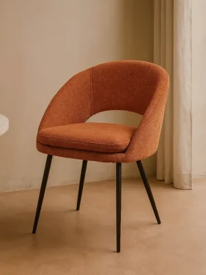 COCOA Silla tapizado calabaza