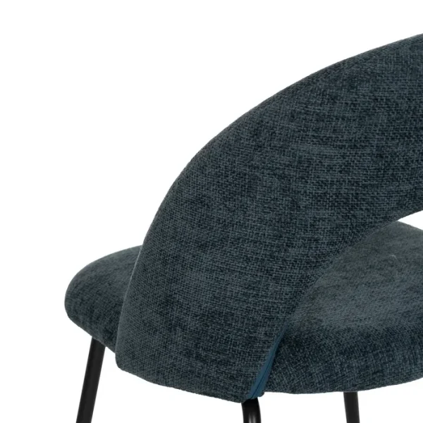 NUVOLA Silla tapizado azul