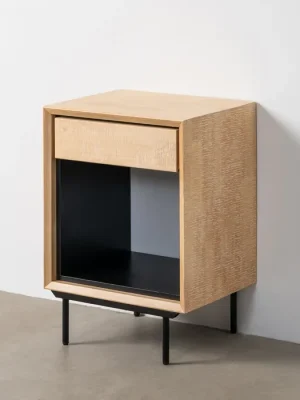 EIK Mesita de noche madera