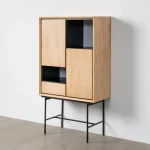 EIK Mueble auxiliar madera y metal