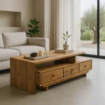 OAK Mesa de centro madera maciza