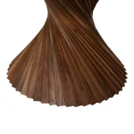 ESPIRAL  Mesa comedor 130 cm madera maciza