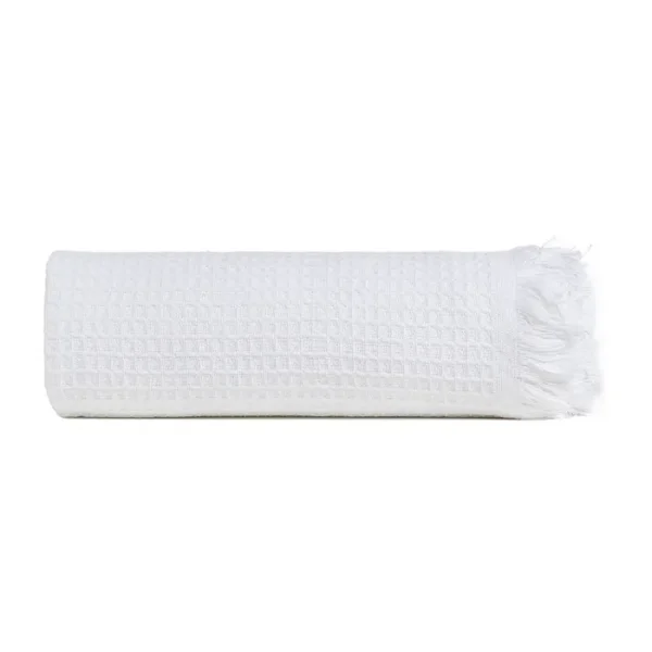 VAREN Plaid blanca