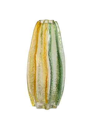 MOSAICO Jarrón de cristal