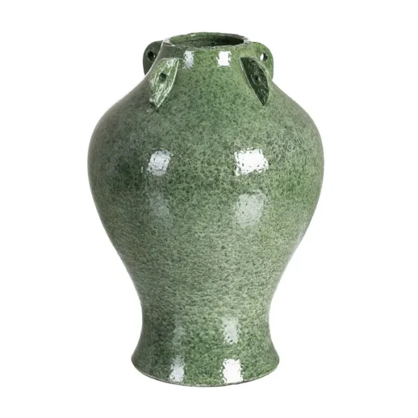 MUSGO Jarrón decorativo verde