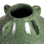 MUSGO Jarrón decorativo verde