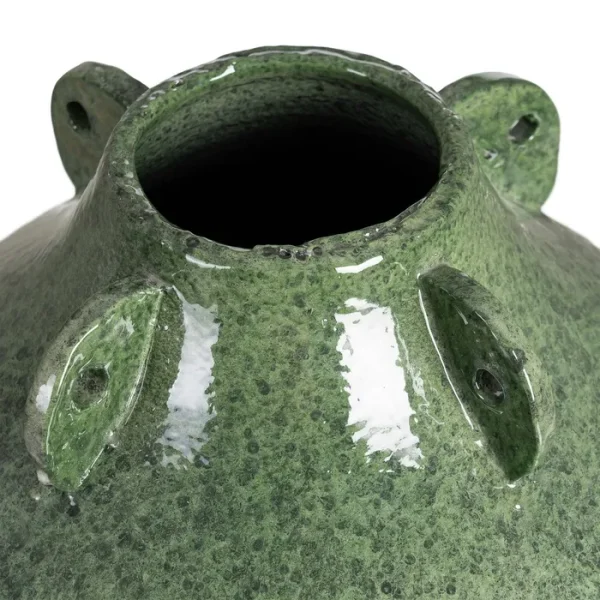 MUSGO Jarrón decorativo verde