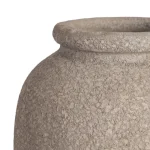 OKI Jarrón alto beige
