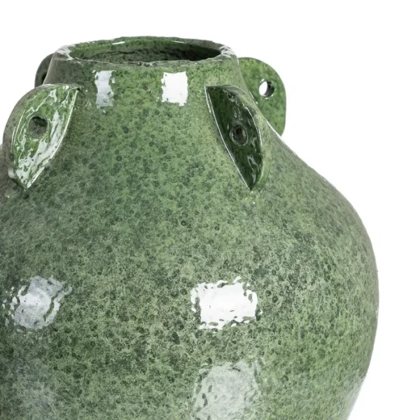 MUSGO Jarrón decorativo verde