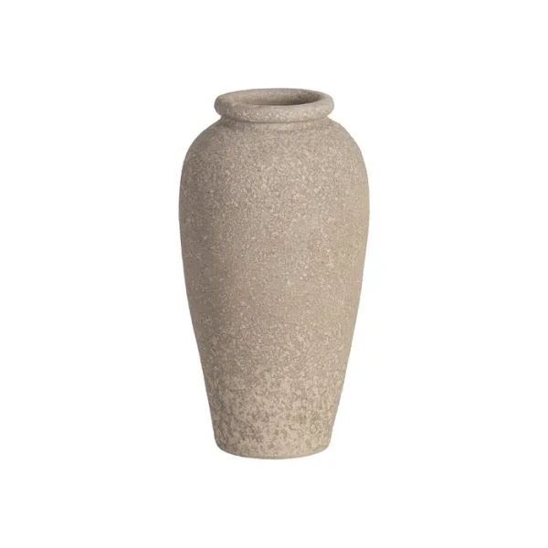 OKI Jarrón alto beige