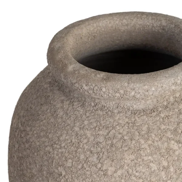 OKI Jarrón alto beige