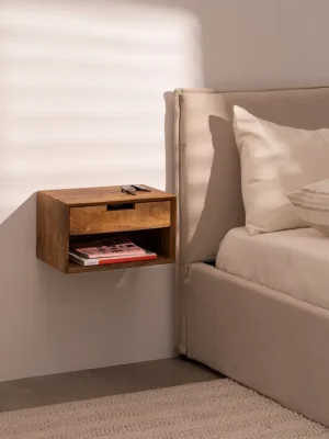 ALTUS Mesita de noche madera