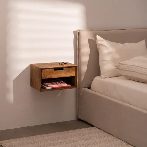 ALTUS Mesita de noche madera