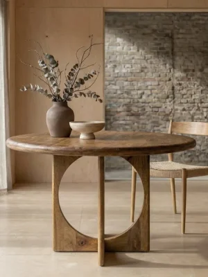 ECLIPSE Mesa 125 cm madera maciza